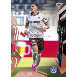 2026/27 Sportzoo Chance Liga 1. série #141 ANDREJ STOJČEVSKI Radiance Copper xx/50