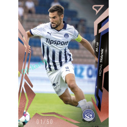 2026/27 Sportzoo Chance Liga 1. série #146 MICHAL TRÁVNÍK Radiance Copper xx/50