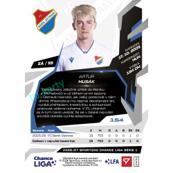 2026/27 Sportzoo Chance Liga 1. série #154 ARTÚR MUSÁK