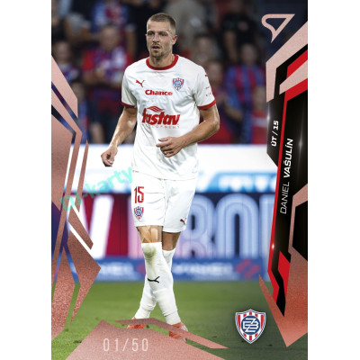 2026/27 Sportzoo Chance Liga 1. série #171 DANIEL VAŠULÍN Radiance Copper xx/50
