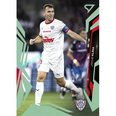 2026/27 Sportzoo Chance Liga 1. série #163 JAKUB KLÍMA Shimmer Green