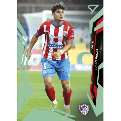 2026/27 Sportzoo Chance Liga 1. série #166 LUKÁŠ PENXA Shimmer Green