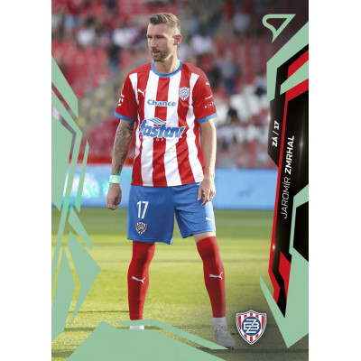 2026/27 Sportzoo Chance Liga 1. série #168 JAROMÍR ZMRHAL Shimmer Green
