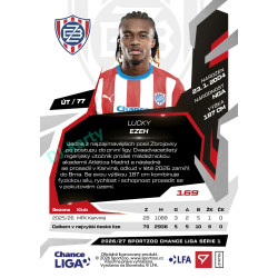 2026/27 Sportzoo Chance Liga 1. série #169 LUCKY EZEH