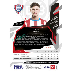 2026/27 Sportzoo Chance Liga 1. série #166 LUKÁŠ PENXA