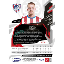 2026/27 Sportzoo Chance Liga 1. série #171 DANIEL VAŠULÍN