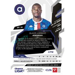 2026/27 Sportzoo Chance Liga 1. série #179 QUADRI ADEBAYO ADEDIRAN