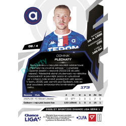 2026/27 Sportzoo Chance Liga 1. série #173 DOMINIK PLECHATÝ