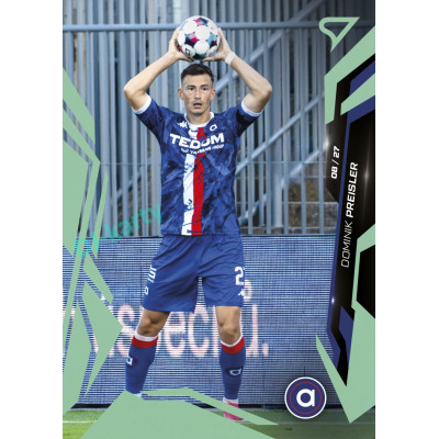 2026/27 Sportzoo Chance Liga 1. série #174 DOMINIK PREISLER Shimmer Green