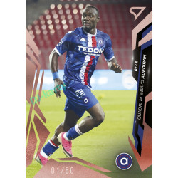 2026/27 Sportzoo Chance Liga 1. série #179 QUADRI ADEBAYO ADEDIRAN Radiance Copper xx/50