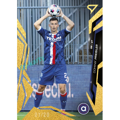 2026/27 Sportzoo Chance Liga 1. série #174 DOMINIK PREISLER Astral Gold xx/20