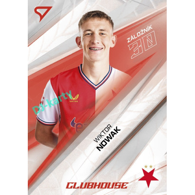 2026/27 Sportzoo Chance Liga 1. série #CH-002 WIKTOR NOWAK Clubhouse