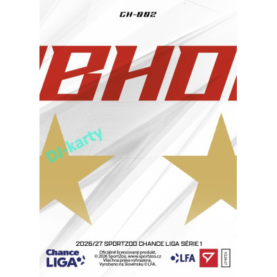 2026/27 Sportzoo Chance Liga 1. série #CH-002 WIKTOR NOWAK Clubhouse