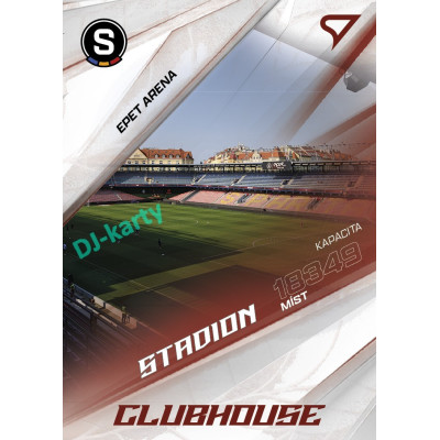 2026/27 Sportzoo Chance Liga 1. série #CH-017 EPET ARENA Clubhouse
