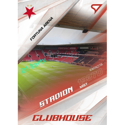 2026/27 Sportzoo Chance Liga 1. série #CH-008 FORTUNA ARENA Clubhouse