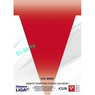 2026/27 Sportzoo Chance Liga 1. série #CH-008 FORTUNA ARENA Clubhouse