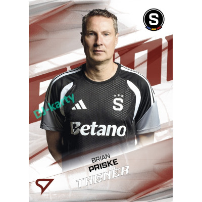 2026/27 Sportzoo Chance Liga 1. série #CH-014 BRIAN PRISKE Clubhouse