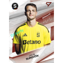 2026/27 Sportzoo Chance Liga 1. série #CH-013 JAKUB SUROVČÍK Clubhouse