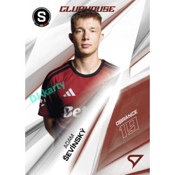 2026/27 Sportzoo Chance Liga 1. série #CH-010 ADAM ŠEVÍNSKÝ Clubhouse