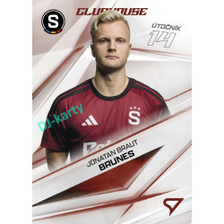 2026/27 Sportzoo Chance Liga 1. série #CH-012 JONATAN BRAUT BRUNES Clubhouse