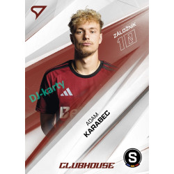 2026/27 Sportzoo Chance Liga 1. série #CH-011 ADAM KARABEC Clubhouse