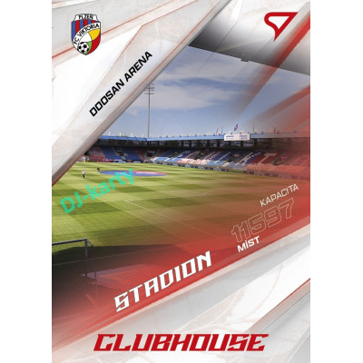 2026/27 Sportzoo Chance Liga 1. série #CH-026 DOOSAN ARENA Clubhouse
