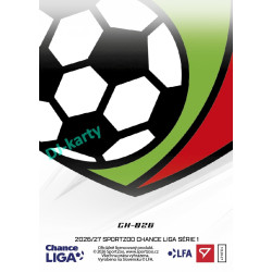2026/27 Sportzoo Chance Liga 1. série #CH-026 DOOSAN ARENA Clubhouse