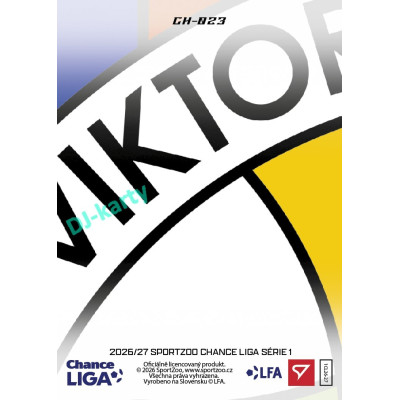 2026/27 Sportzoo Chance Liga 1. série #CH-023 MARTIN HYSKÝ Clubhouse