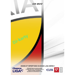 2026/27 Sportzoo Chance Liga 1. série #CH-022 FLORIAN WIEGELE Clubhouse