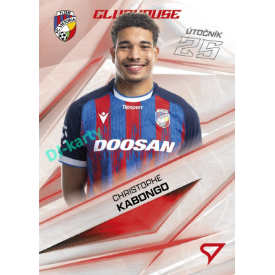 2026/27 Sportzoo Chance Liga 1. série #CH-021 CHRISTOPHE KABONGO Clubhouse