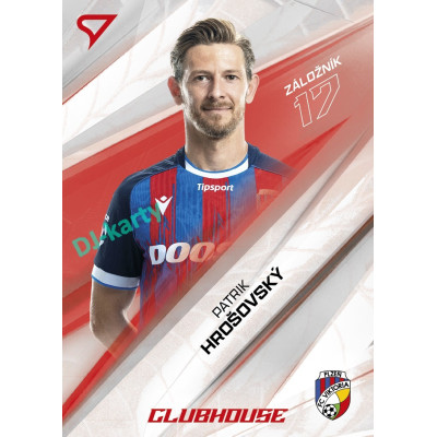 2026/27 Sportzoo Chance Liga 1. série #CH-020 PATRIK HROŠOVSKÝ Clubhouse