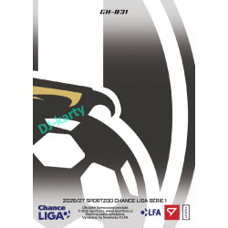 2026/27 Sportzoo Chance Liga 1. série #CH-031 ADAM ZADRAŽIL Clubhouse