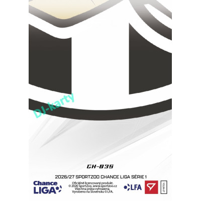 2026/27 Sportzoo Chance Liga 1. série #CH-035 FINEP ARENA Clubhouse