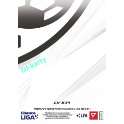 2026/27 Sportzoo Chance Liga 1. série #CH-034 DOMÁCÍ DRES Clubhouse