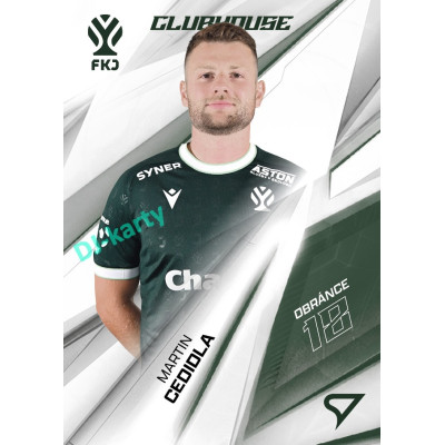2026/27 Sportzoo Chance Liga 1. série #CH-037 MARTIN CEDIDLA Clubhouse