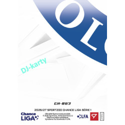 2026/27 Sportzoo Chance Liga 1. série #CH-063 VENKOVNÍ DRES Clubhouse