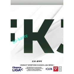 2026/27 Sportzoo Chance Liga 1. série #CH-044 STŘELNICE Clubhouse