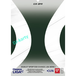 2026/27 Sportzoo Chance Liga 1. série #CH-041 LUBOŠ KOZEL Clubhouse