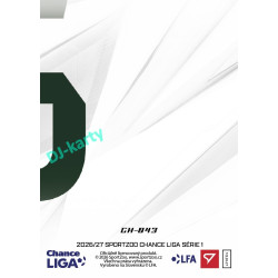 2026/27 Sportzoo Chance Liga 1. série #CH-043 DOMÁCÍ DRES Clubhouse