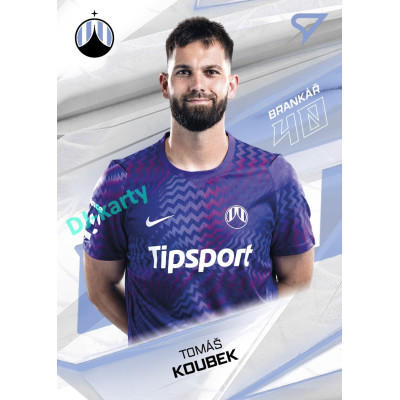 2026/27 Sportzoo Chance Liga 1. série #CH-049 TOMÁŠ KOUBEK Clubhouse