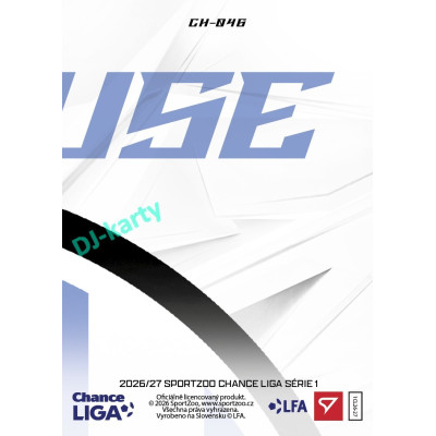 2026/27 Sportzoo Chance Liga 1. série #CH-046 LUKÁŠ HŮLKA Clubhouse
