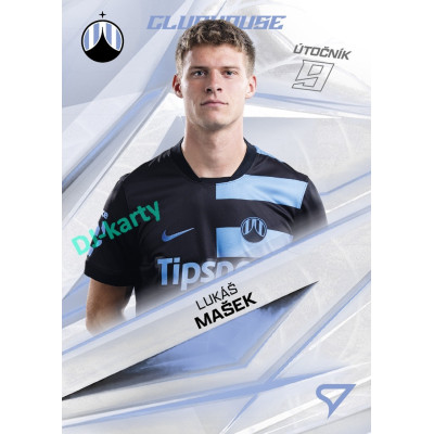 2026/27 Sportzoo Chance Liga 1. série #CH-048 LUKÁŠ MAŠEK Clubhouse