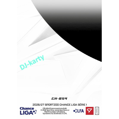 2026/27 Sportzoo Chance Liga 1. série #CH-054 VENKOVNÍ DRES Clubhouse