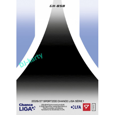 2026/27 Sportzoo Chance Liga 1. série #CH-050 BRANISLAV FODREK Clubhouse