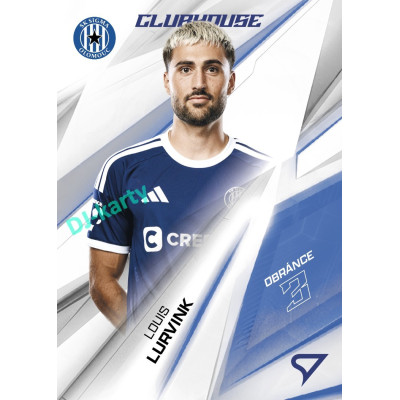 2026/27 Sportzoo Chance Liga 1. série #CH-055 LOUIS LURVINK Clubhouse