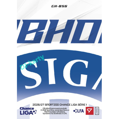 2026/27 Sportzoo Chance Liga 1. série #CH-056 MICHAL BERAN Clubhouse
