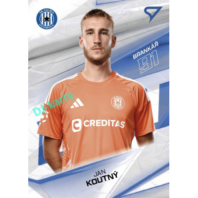 2026/27 Sportzoo Chance Liga 1. série #CH-058 JAN KOUTNÝ Clubhouse