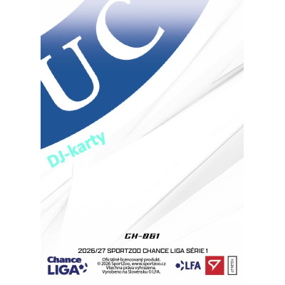 2026/27 Sportzoo Chance Liga 1. série #CH-061 DOMÁCÍ DRES Clubhouse
