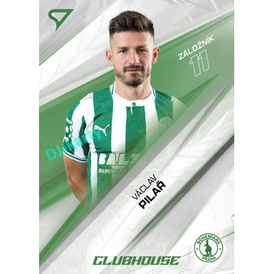 2026/27 Sportzoo Chance Liga 1. série #CH-074 VÁCLAV PILAŘ Clubhouse