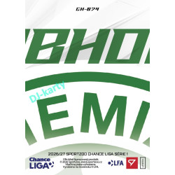 2026/27 Sportzoo Chance Liga 1. série #CH-074 VÁCLAV PILAŘ Clubhouse